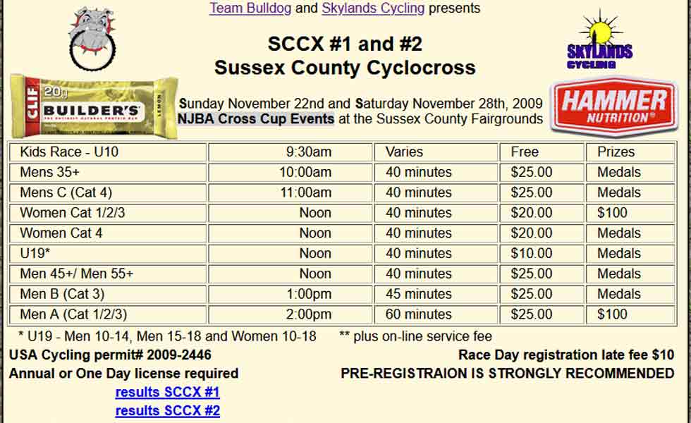 SCCX #2 11/28/09